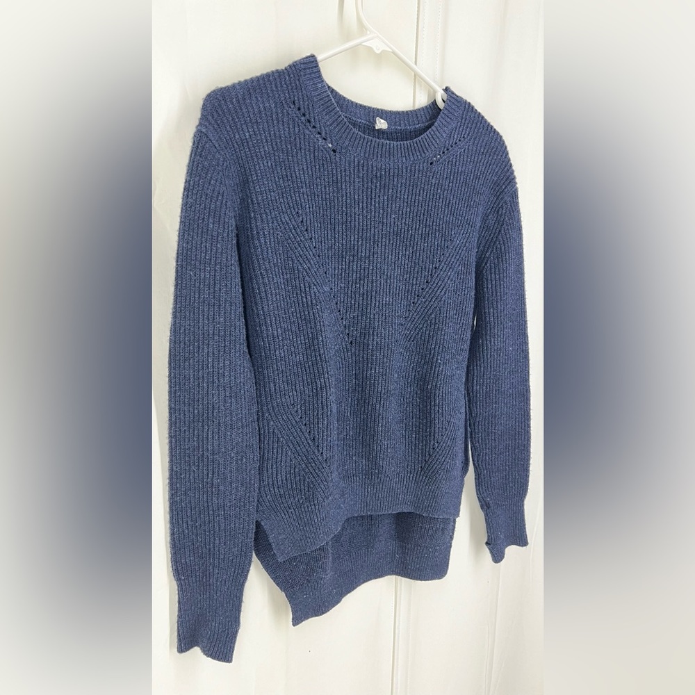 Lululemon Seva Sweater Heathered Deep Navy - Picture 7 of 11